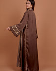 Diva - Brown & Gold kaftan