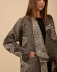 Chevron Fringes jacket