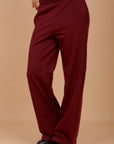 Burgundy Tie sweats set