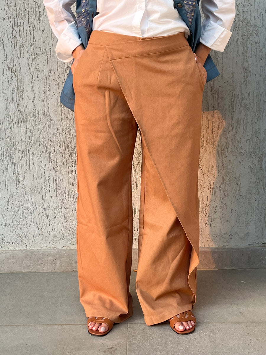 Havan Wrap Linen Pants