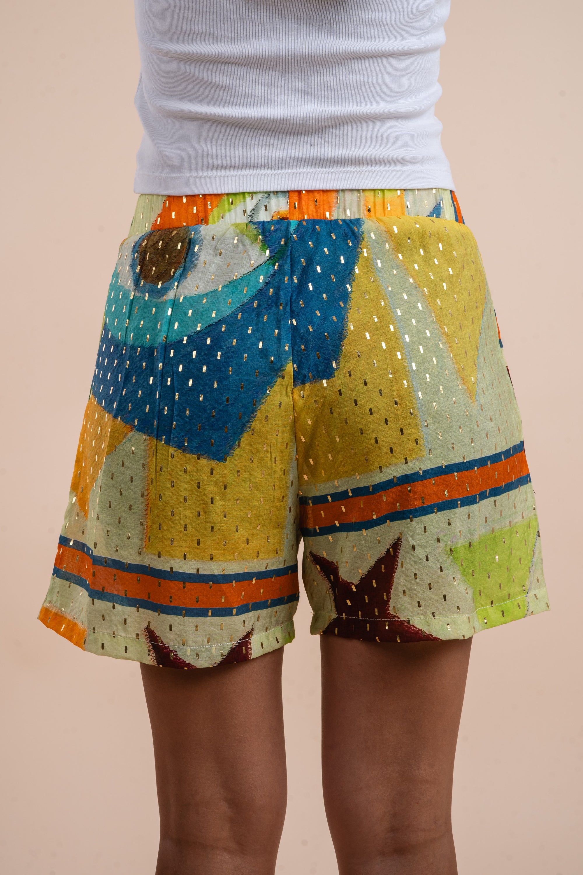 Abstract print Shorts
