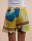 Abstract print Shorts