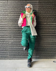 Green Cargo sweat Pants