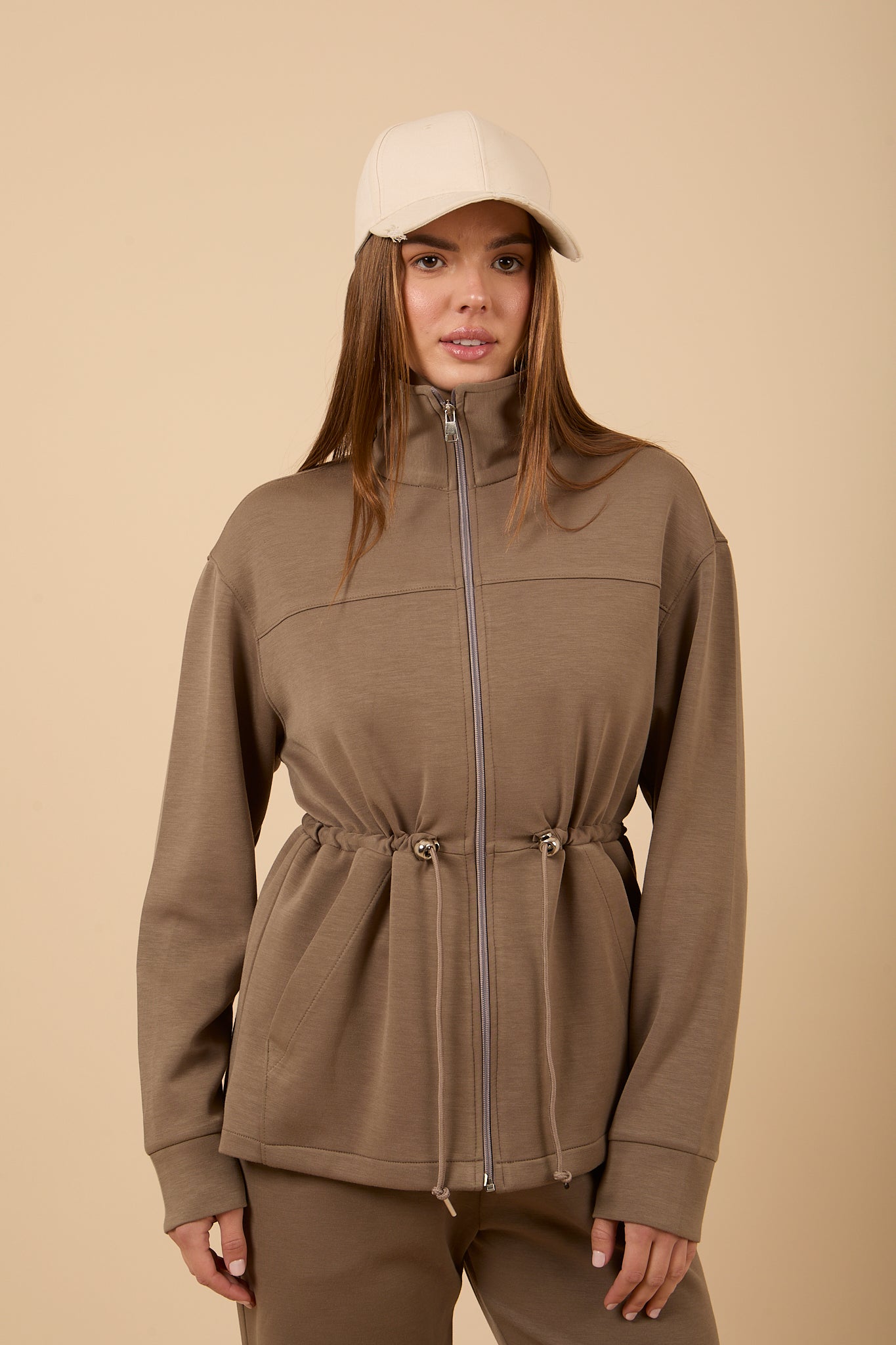 Soft touch Café Jacket