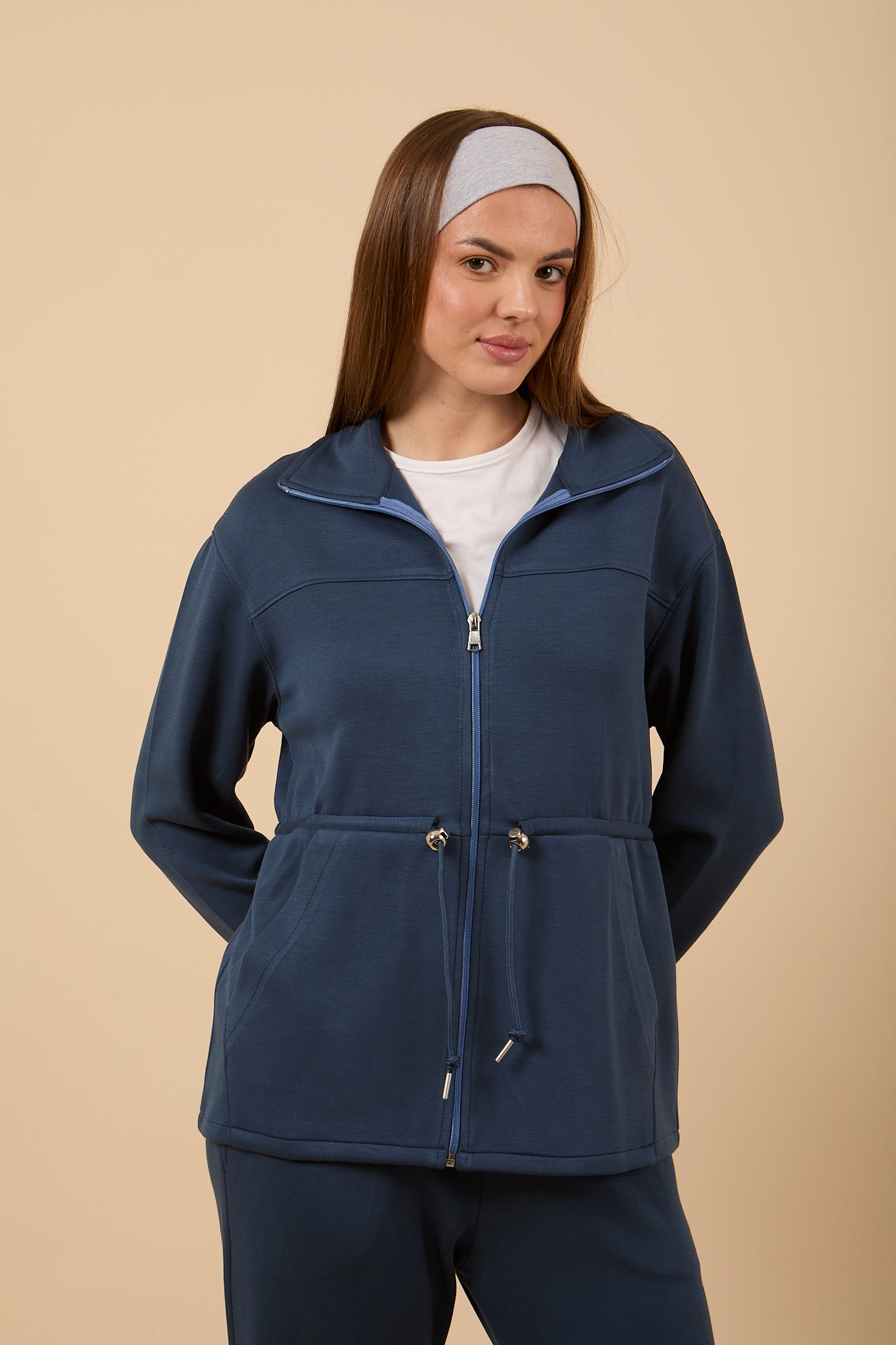 Soft touch Navy Jacket