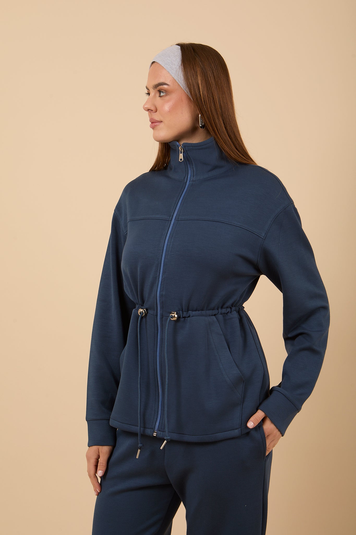 Soft touch Navy Jacket