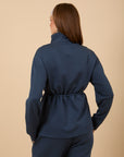 Soft touch Navy Jacket