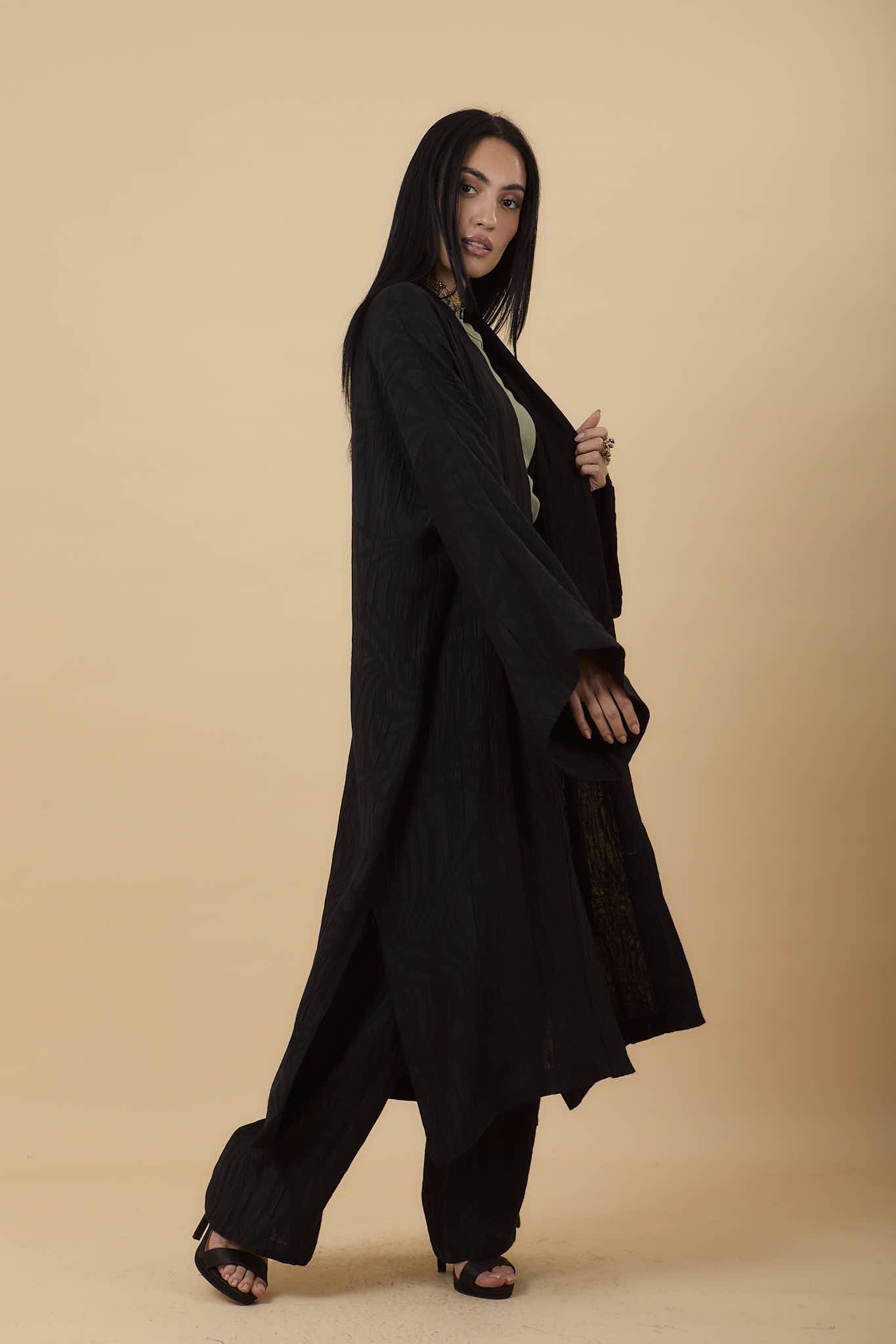 Black Napoli pants - nahlaelalfydesigns