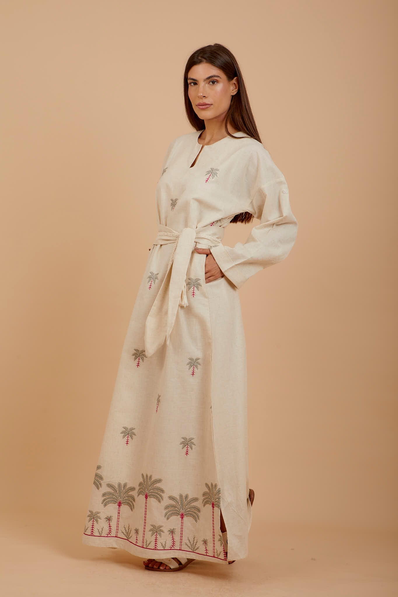 Long Palm Dress - nahlaelalfydesigns