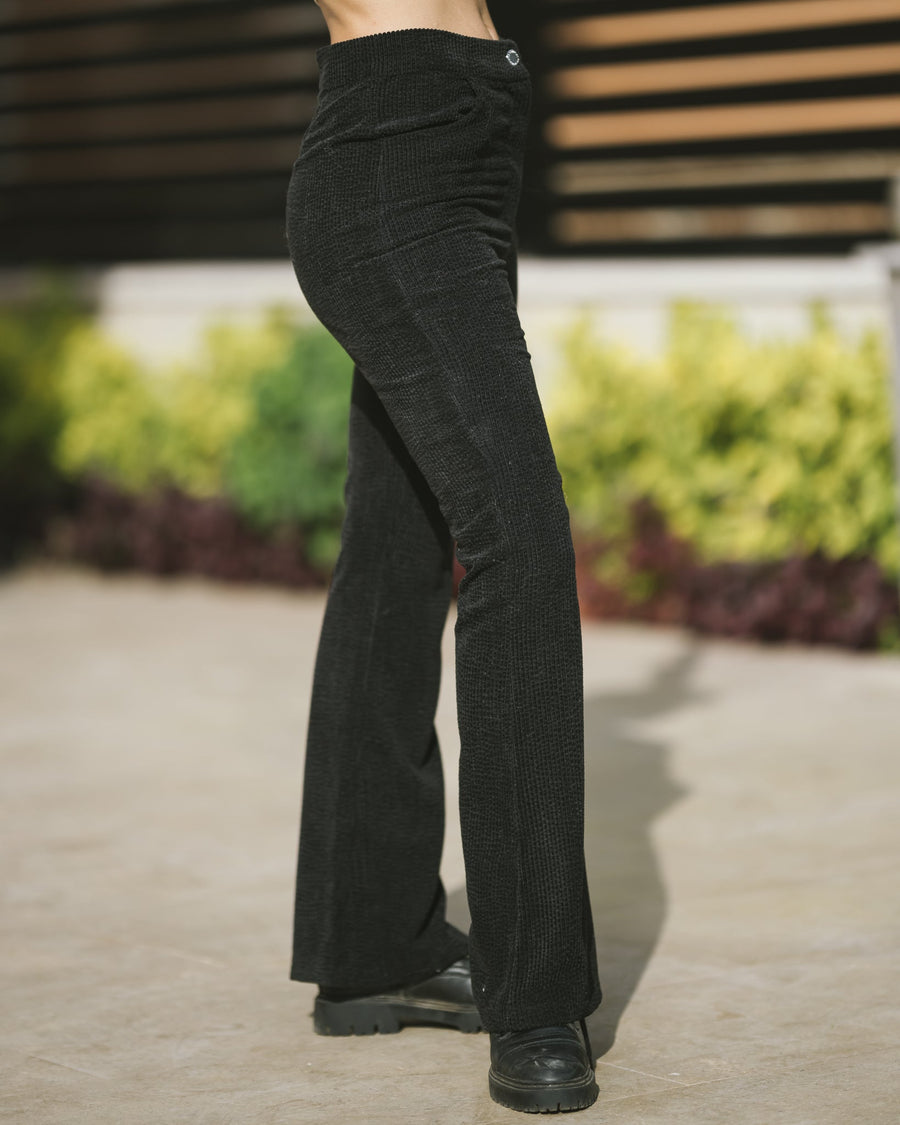 Black Flair Pants - nahlaelalfydesigns