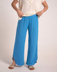 Blue Side Drawstrings pants - nahlaelalfydesigns