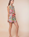Floral shorts - nahlaelalfydesigns