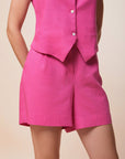 Hot pink shorts - nahlaelalfydesigns
