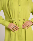 Kiwi shirt dress belt within - nahlaelalfydesigns