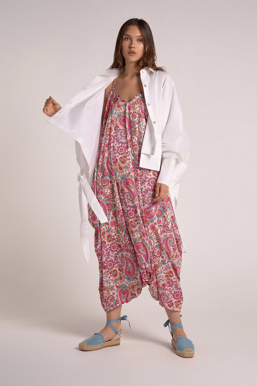 Paisley in Pink Jumpsuit - nahlaelalfydesigns