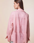 Pink Stripes Layers Shirt - nahlaelalfydesigns